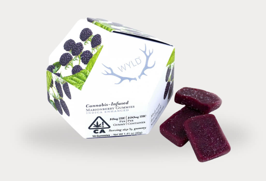 Wyld-Marionberry-Gummies-(Indica) Wyld Marionberry Gummies (Indica)
